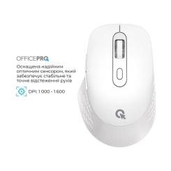 Мышка OfficePro M265W Wireless/Bluetooth Silent Click White Фото 5