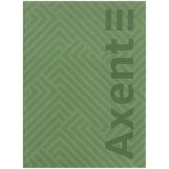 Книга записная Axent A4 Pattern, 96 листов клетка, зеленый Фото