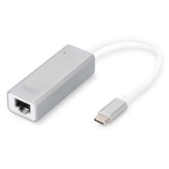 Переходник Digitus USB-C to RJ45 Ethernet 1000Mbps Фото