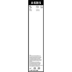 Щетка стеклоочистителя Bosch 3 397 014 028 Фото 6