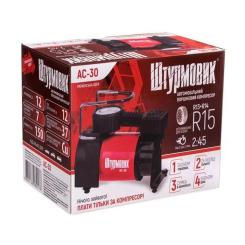 Автомобильный компрессор Штурмовик AC-30 100psi/12Amp/37л Фото 7