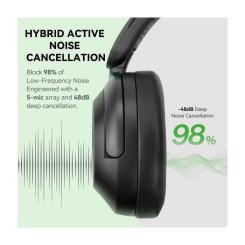 Наушники OneOdio A6, Bluetooth + USB-C Hybrid ANC Black Фото 3