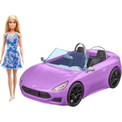 Игровой набор Barbie Бузковий кабріолет мрії з лялькою Barbie Фото