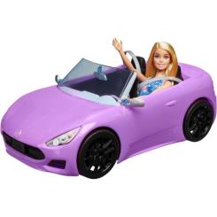 Игровой набор Barbie Бузковий кабріолет мрії з лялькою Barbie Фото 1