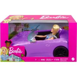Игровой набор Barbie Бузковий кабріолет мрії з лялькою Barbie Фото 5