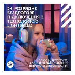 Наушники Logitech G ASTRO A20 X Lightspeed White Фото 8