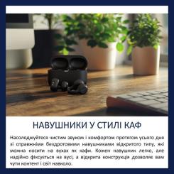 Наушники Philips TAQ2000BK/00 Wireless Black Фото 4