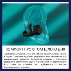 Наушники Philips TAQ2000BK/00 Wireless Black Фото 7