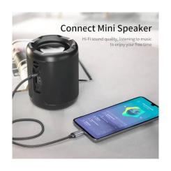 Кабель мультимедийный Essager USB-C to 3.5mm M 1.0m gray Фото 2