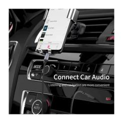 Кабель мультимедийный Essager USB-C to 3.5mm M 1.0m gray Фото 3