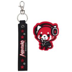 Бейдж Kite набор на липучке и подвеска Aggretsuko Фото 1