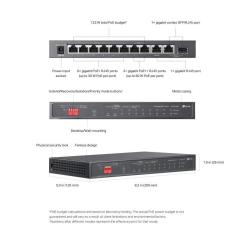 Коммутатор сетевой TP-Link TL-SG1210PP Фото 8