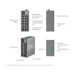 Коммутатор сетевой D-Link IES210GPP Фото 6