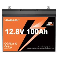 Батарея LiFePo4 YEAGULCH 12.8V - 100Ah Фото