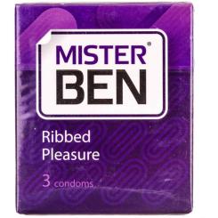 Презервативы Mr. Ben Ribbed Pleasure 3 шт. Фото