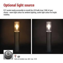 Светильник EMOS E27 15 Вт IP44 Фото 11