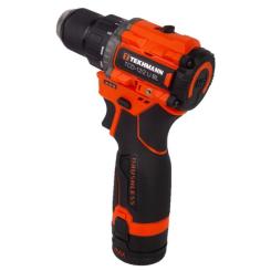 Шуруповерт Tekhmann TCD-12/2 Li BL, 12V, 2x1.5Ah Фото 2