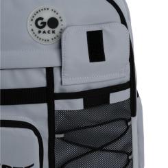 Рюкзак школьный GoPack Education Teens 184 сірий Фото 9