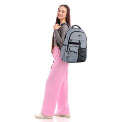 Рюкзак школьный GoPack Education Teens 184 сірий Фото 12