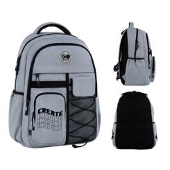 Рюкзак школьный GoPack Education Teens 184 сірий Фото