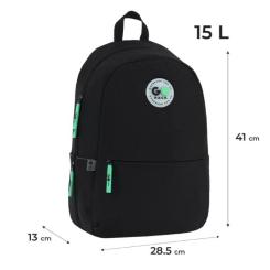Рюкзак школьный GoPack Education Teens 188M-4 чорний Фото 11