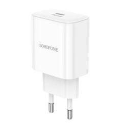 Зарядное устройство BOROFONE 1xUSB-C PD20W BA81A white Фото