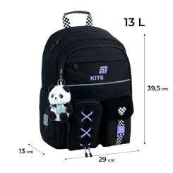 Рюкзак школьный Kite Education 584 Panda Love Фото 11