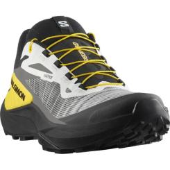 Кроссовки Salomon Genesis Black/White/Lemon 7 Фото