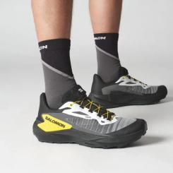 Кроссовки Salomon Genesis Black/White/Lemon 7 Фото 5