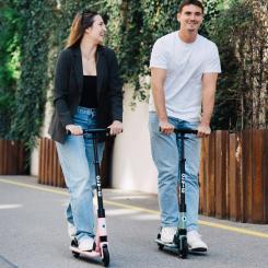 Самокат Micro Sprite Suspension складаний Рожевий Фото 9