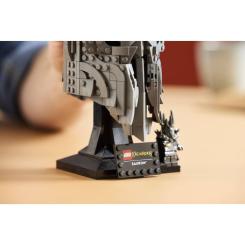 Конструктор LEGO Icons Обладатель колец: шлем Саурона Фото 10