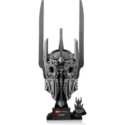 Конструктор LEGO Icons Обладатель колец: шлем Саурона Фото 3