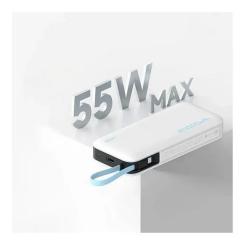 Батарея универсальная CUKTECH 20000mAh PB200N 55W White Фото 2