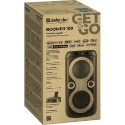 Акустическая система Defender Boomer 100 Black Фото 8