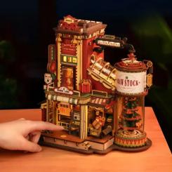 Конструктор Robotime Rokr деревянный 3D Фабрика мечты Фото 5