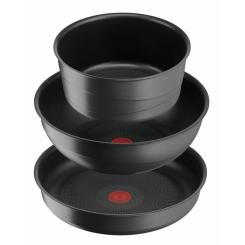 Набор посуды Tefal Ingenio Inspiration, 6 предметів, чорний Фото 1