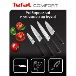 Набор ножей Tefal Comfort, 5 предметів, чорний Фото 2