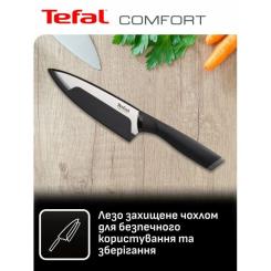 Набор ножей Tefal Comfort, 5 предметів, чорний Фото 4