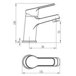 Смеситель GH 10.36.2000 JOE Фото 3