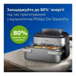 Мультипечь Philips Ovi Dual SteamFry Фото 8