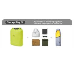 Гермомешок Naturehike CNK2550XB012, 8 л, білий Фото 8