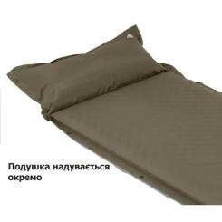 Туристический коврик Naturehike CNK2300DZ014, 60мм, темно-зелений Фото 3