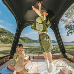 Палатка Naturehike Ango CNK2550WS010 коричневий Фото 3