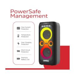 Акустическая система Energizer BTS566 Black Фото 8