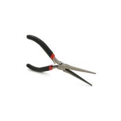 Плоскогубцы Voltronic круглогубцы 4,5-дюймовые, черно-красные ручки, 120 Фото 1