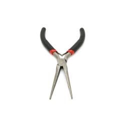 Плоскогубцы Voltronic круглогубцы 4,5-дюймовые, черно-красные ручки, 120 Фото 2