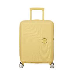 Чемодан American Tourister Soundbox 35.5/41 л пастельно-жовта Фото 1