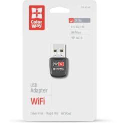 Сетевая карта Wi-Fi ColorWay CW-AD-W1 Фото 4