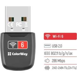 Сетевая карта Wi-Fi ColorWay CW-AD-W1 Фото 5