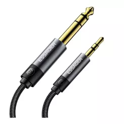 Кабель мультимедийный Essager 3.5mm M to 6.5mm M 1.2m Фото 3